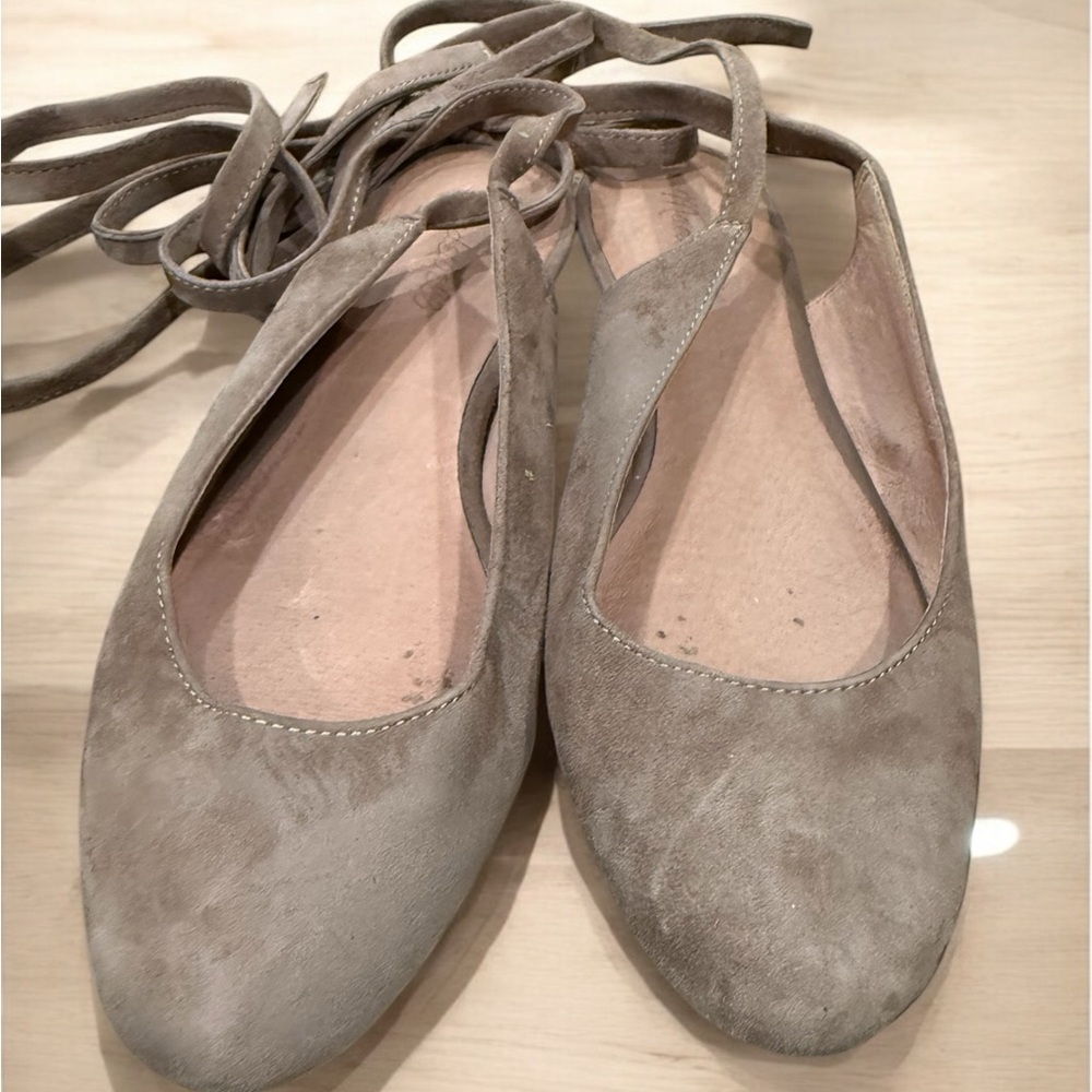 MADEWELL APRIL ANKLE
WRAP FLATS